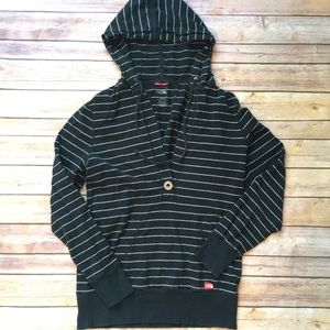The North Face Sweatshirt Black White Hoodie